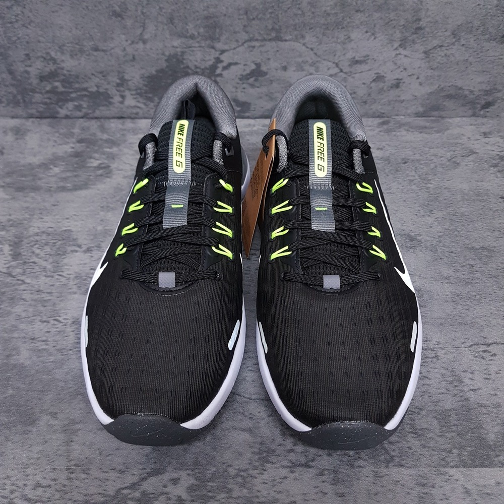 NIKE Free NN Golf Shoes Mens‎ Size 9.5 Black Iron Grey White FN0332-001 - Picture 3 of 5
